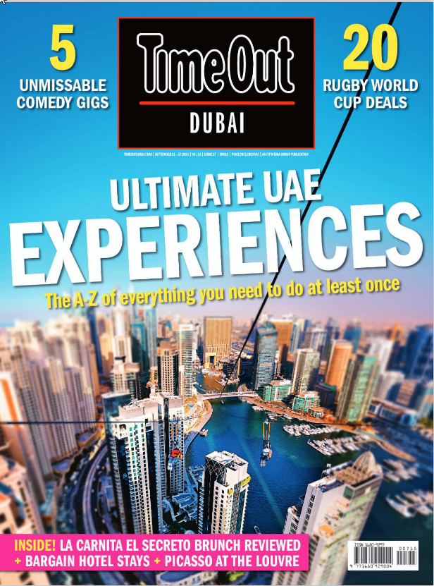Time Out Dubai cover
