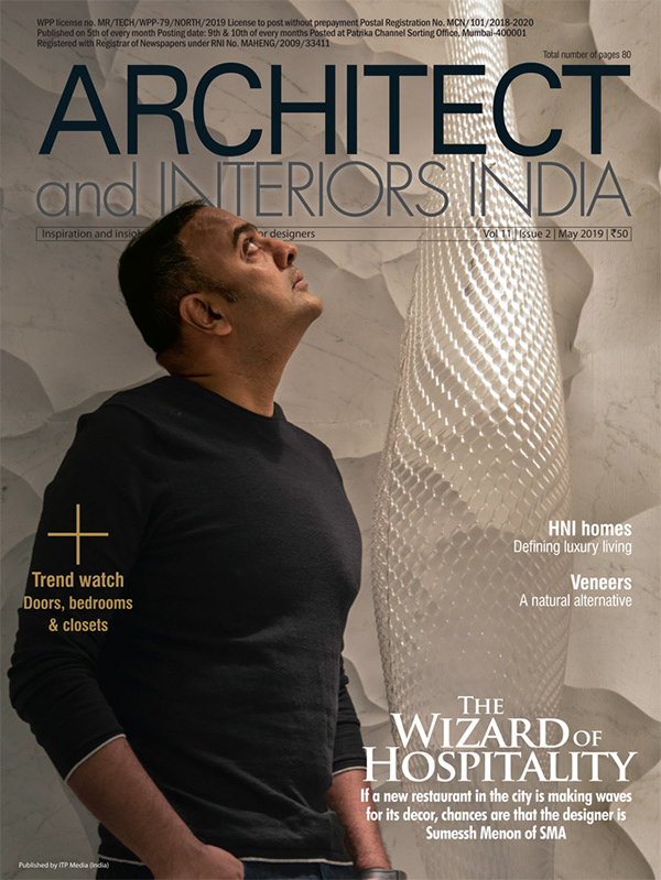 Architect and Interiors India cover